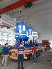 陜西客戶預(yù)定的全自動防爆型石英砂過濾器發(fā)貨啦 公司動態(tài) 江陰市嘉一機(jī)電制造
