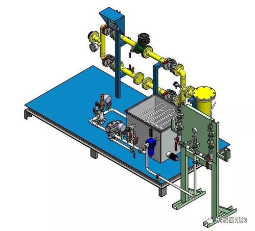 prs100壓力調節系統3d圖紙 x t格式